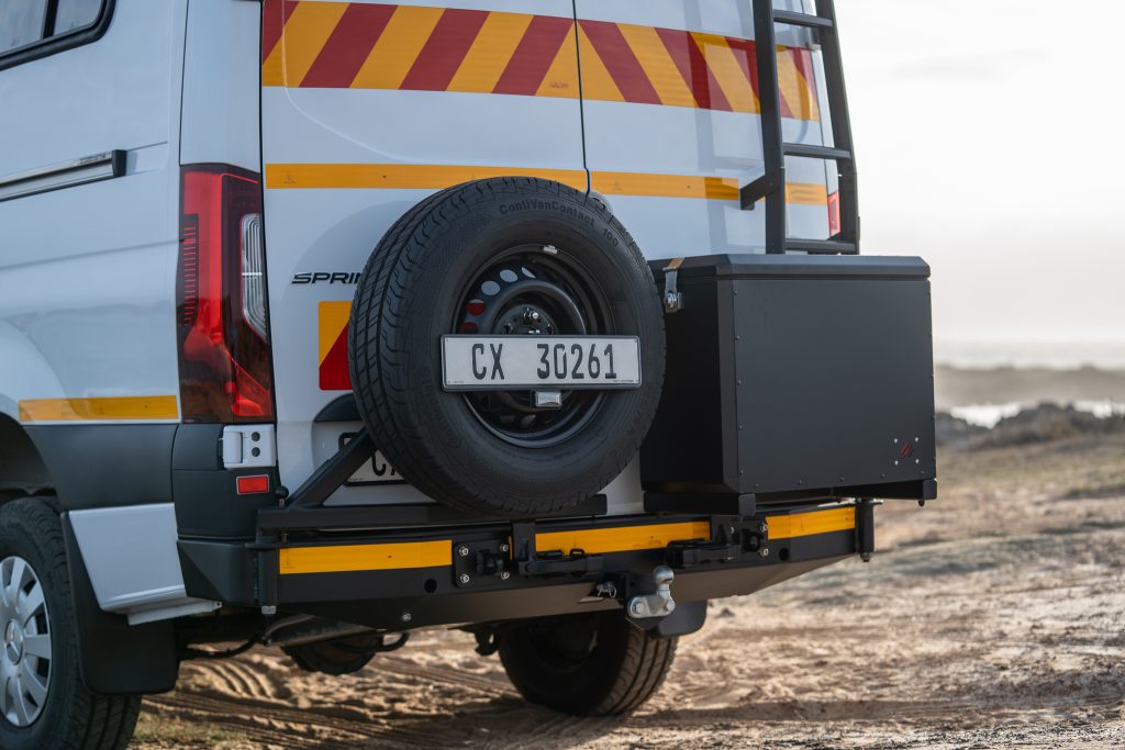 Steel Rear Bumper for Sprinter Van | South Africa | MxM Vans Cape Town ...