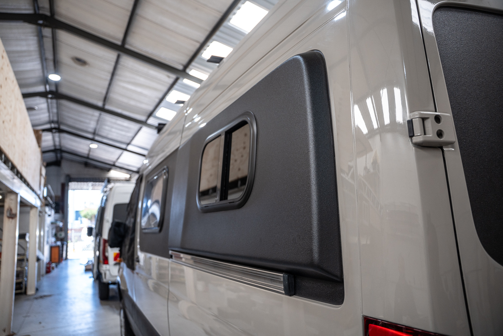 Bubble Side Extension for Sprinter Van | South Africa | MxM Vans Cape Town
